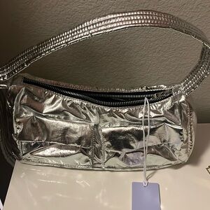 Baggu Deadstock Silver Metallic Cargo